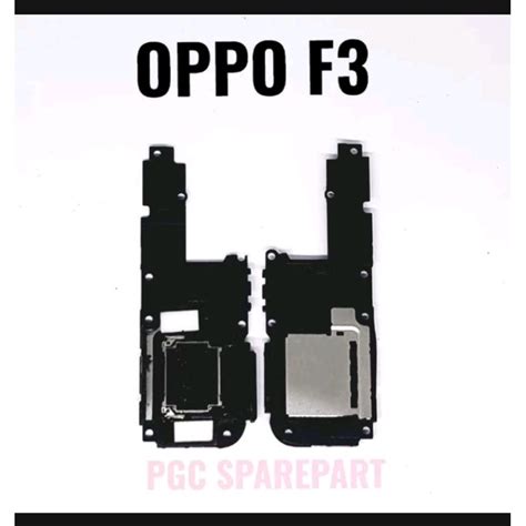 Original Buzzer Loud Speaker Fullset Oppo F3 Loudspeaker Bazer