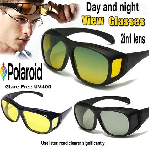 HD Night Driving Glasses Yellow Lens Anti Glare Vision Tinted Unisex EBay