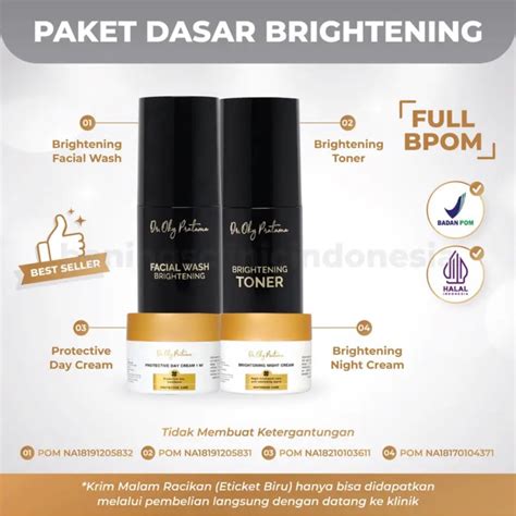 Jual Benings Brightening Paket Lengkap Paket Mitra Shopee Indonesia