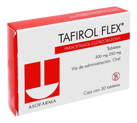 Tafirol Flex Mg Caja Con Tabletas Meses Sin Intereses