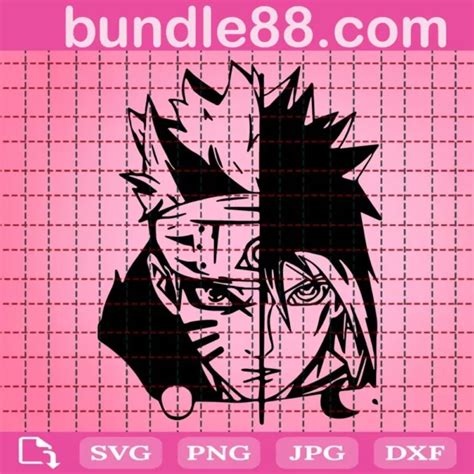 Uchiha Sasuke Svg Svg Png Dxf Eps Cricut Silhouette June 2024