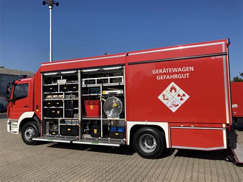 Neuer Gerätewagen Gefahrgut Feuerwehr Bad Wildungen