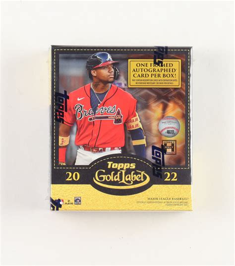 2022 Topps Gold Label Baseball Hobby Box With 33 Cards Pristine Auction