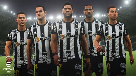 Galo e Arena MRV no eFootball 2023 Clube Atlético Mineiro