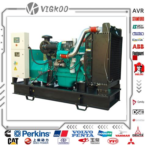 Electric Power Engine Open Type Diesel Generator Genset China Open