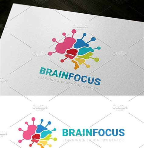 Brain Focus Focusbraintemplateslogo Brain Images Education