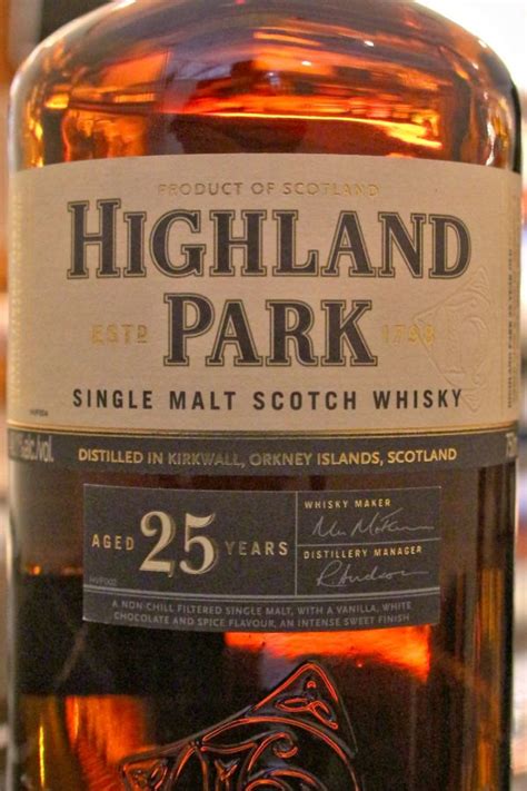 Highland Park 25 Years 高原騎士 25年 750ml 481 ~ Kuva Whisky 古華酒藏