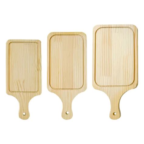 Plateau De Service Planche D Couper En Bois Durable Avec Poign E