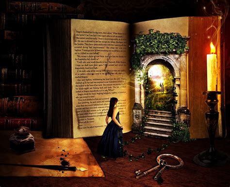 Book Fantasy Wallpapers Wallpaper Cave