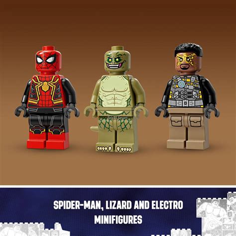 Lego 76280 Marvel Spider Man Vs Sandman Final Battle Building Toy Set