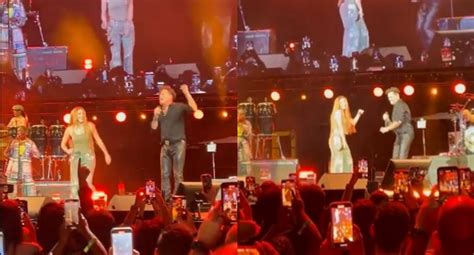 Shakira llegó de sorpresa a concierto de Carlos Vives en Miami vea el