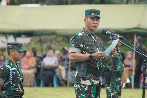 Pangdam IM Program TMMD Untuk Tingkatkan Akselerasi Pembangunan