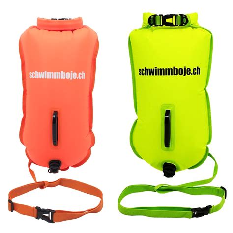 Schwimmboje L 28l Mit 2 Luftkammern Und Transportfach Farbe Orange