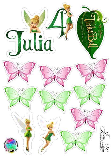 Topo Tinkerbell Festa Da Sininho Bolo Sininho Tinkerbell