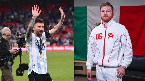 Crean página para calcular distancia entre Messi y Canelo por aquello