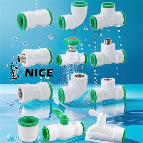 NICE PPR QUICK CONNECTOR HOT MELT FREE HOT COLD WATER PIPE PPR FITTINGS Shopee