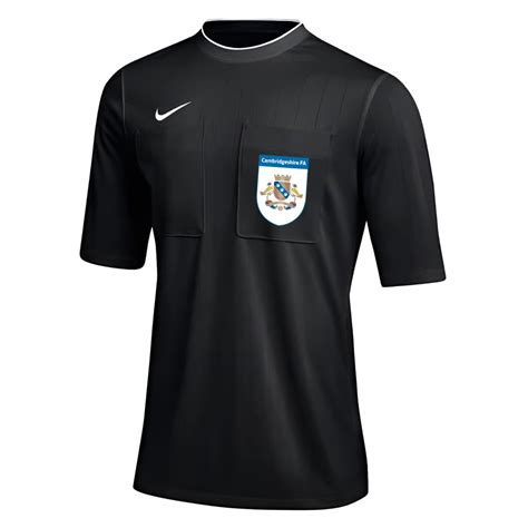 2022 26 Cambridgeshire Fa Nike Referee Shirt Ss