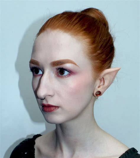 Elf Ears Tip Prosthetics Cosplay Silicone Latex Free E01 Etsy