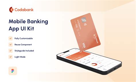 Codabank Mobile Banking App Ui Kit Figma