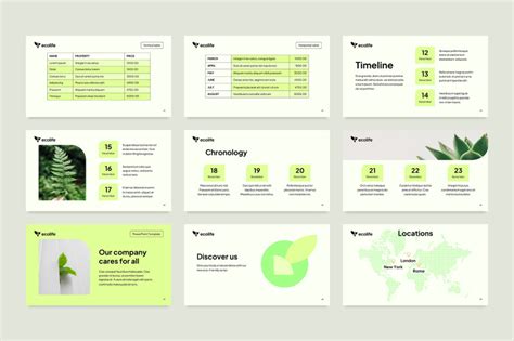 Eco Friendly Powerpoint Template By Amber Graphics Thehungryjpeg