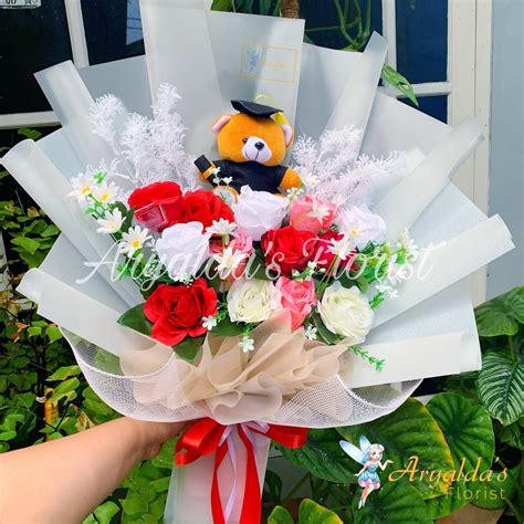 Jual PREMIUM Bouquet Bunga Buket Valentine Pacar Kelulusan