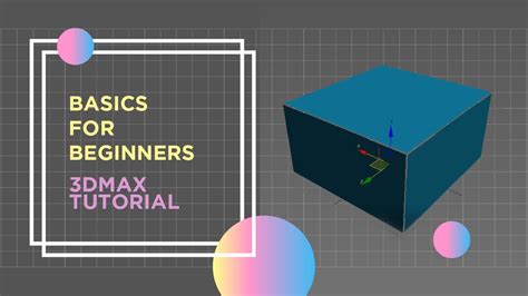 Basics For Beginners 3D Studio Max Tutorial YouTube