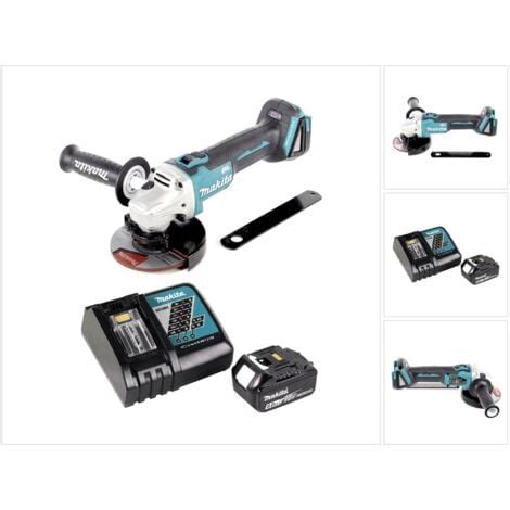 Makita Dga Rg Meuleuse D Angle Sans Fil V Mm Brushless X