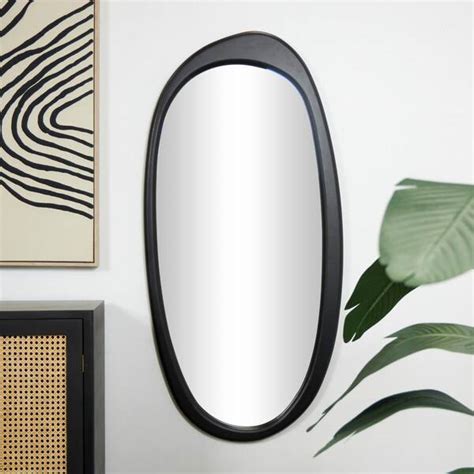 Litton Lane In W X In H Abstract Oval Asymmetrical Frameless