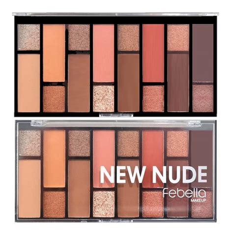 Febella Paleta De Sombras Nude Cores Pso Und