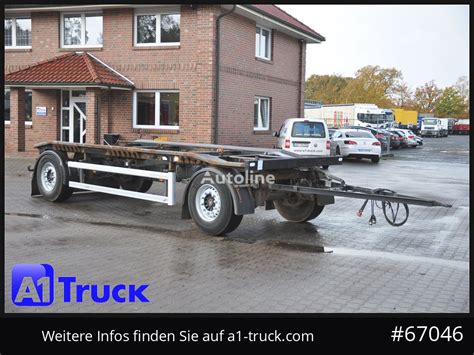 HUEFFERMANN HAR 18 65 Container Chassis Trailer For Sale Germany Bakum