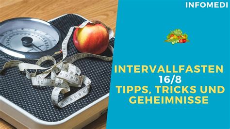 INTERVALLFASTEN 16 8 5 Tipps Tricks Geheimnisse zum ABNEHMEN für