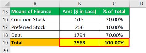 Capital Structure What Is It Examples Formula Types