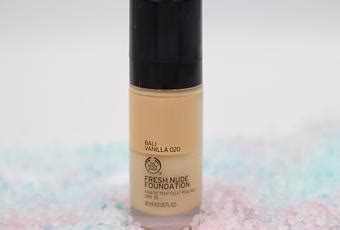 Perfecciona Tu Rostro Con Fresh Nude Foundation De The Body Shop