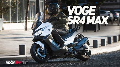 Test Voge Sr Max Motorlive Youtube