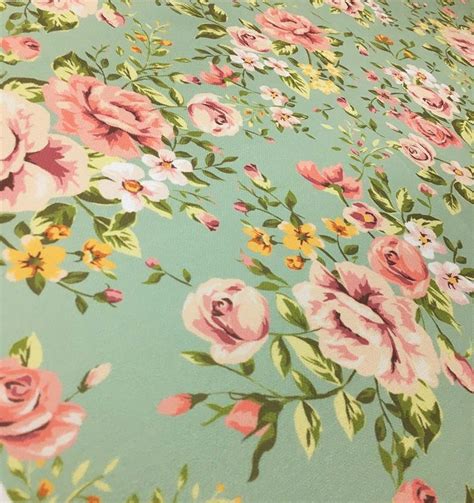 Boho Dusty Rose Floral Fabric Pink Roses Pattern Upholstery Etsy