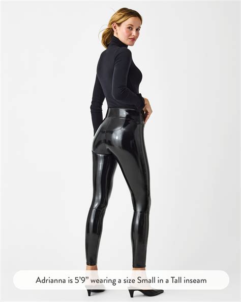 Faux Patent Leather Leggings Spanx