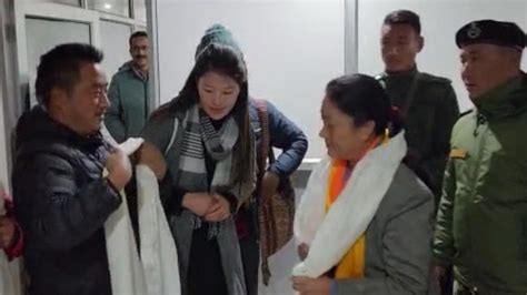 Arunachal Tsering Lhamu Of Bjp Wins Lungla Bypoll Unopposed