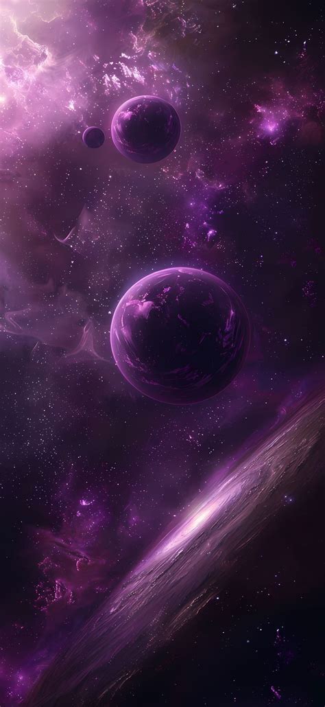 Pin By S Meyye On H Zl Kaydedilenler In Purple Galaxy Wallpaper