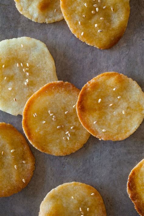 Japanese Crackers with Edamame Dip | Snack recipe | Spoon Fork Bacon