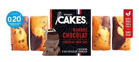 Mini marbré au chocolat pépites de chocolat Rivazur 189 g La