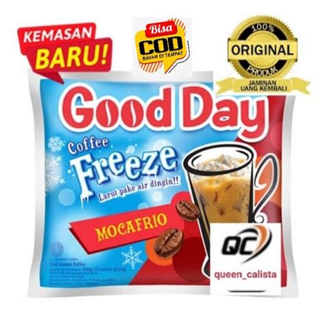 Jual Kopi Good Day Freeze Mocafrio Sachet Gr Shopee Indonesia