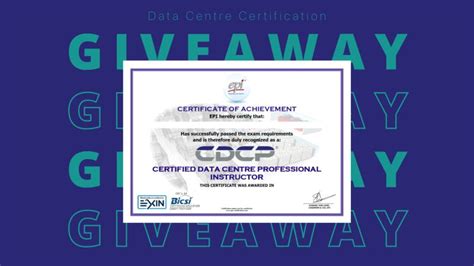 Marco Cioffi On Linkedin Cdcp Certification Epi Datacenter