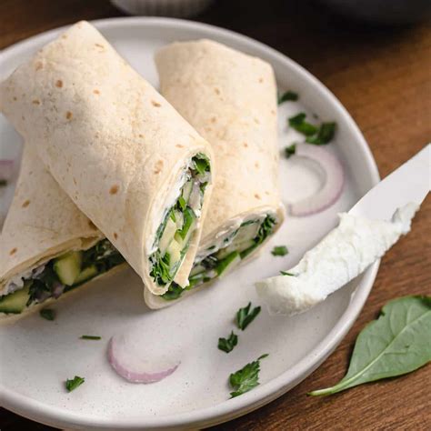 Healthy Spinach And Feta Wraps Real Greek Recipes