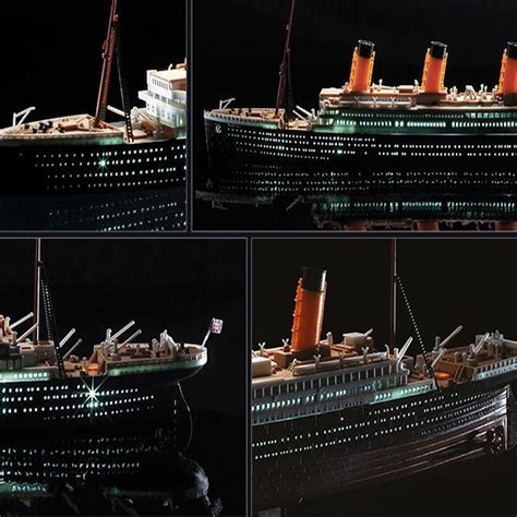 Academy Rms Titanic Ship Model Kit With Led Set Free Uk