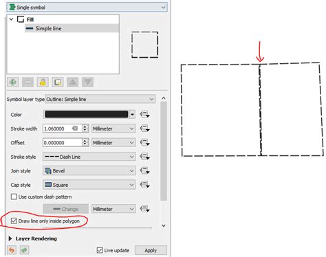 Setting Dashed Stroke Style When Layers Have Features With Sharing