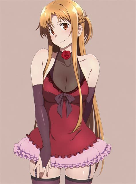 Rule 34 Arm At Side Arm Behind Back Bangs Bare Shoulders Black Ribbon Blush Braid Breasts