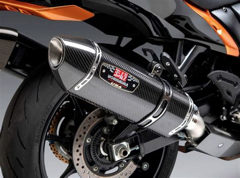 Yoshimura R 77 Carbon Exhaust Slip On Suzuki Hayabusa Gen 3 Lanesplit