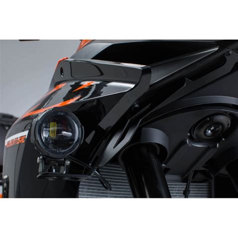 Supports Pour Feux Additionnels SW MOTECH Noir Pour KTM 1050 1090 Adv