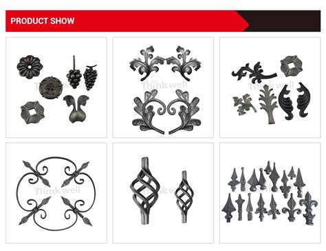 Cast Wrought Iron Fence Accessories For Garden Decoration - Buy Wrought ...