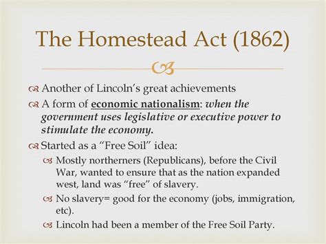 Farming The Plains The Homestead Act Ppt Download